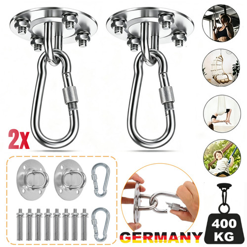 Deckenhaken hängesessel - 2x,