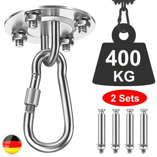 Deckenhaken schwerlast - 2x,